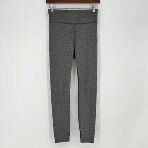 Madewell MWL Womens High Waist Leggings Size Small Gray Ankle Stretch Athleisure